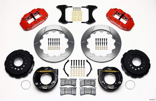 Rear FNSL4R P-Brk Kit,12.88", Red