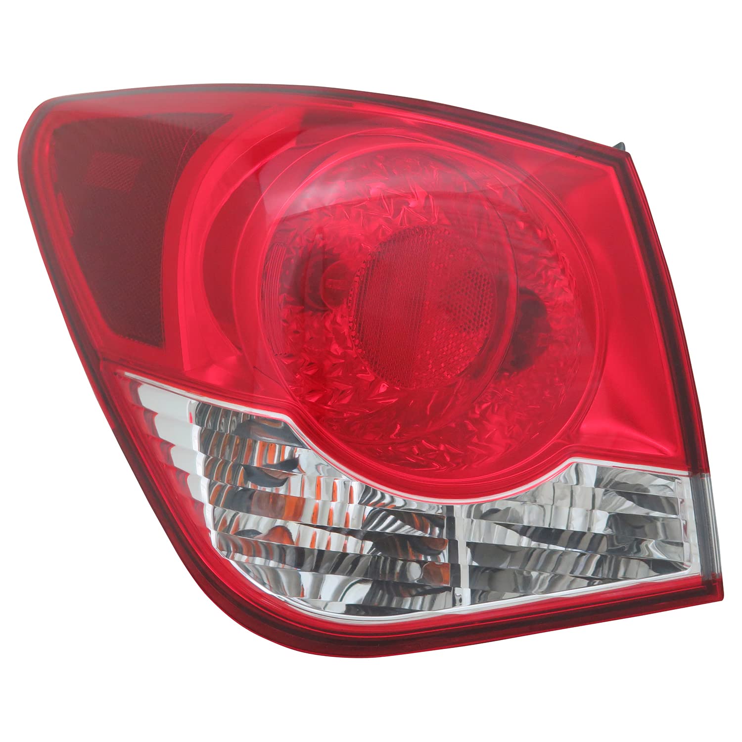 Left TYC Tail Light Assembly Compatible with 2011-2015 Chevrolet Cruze