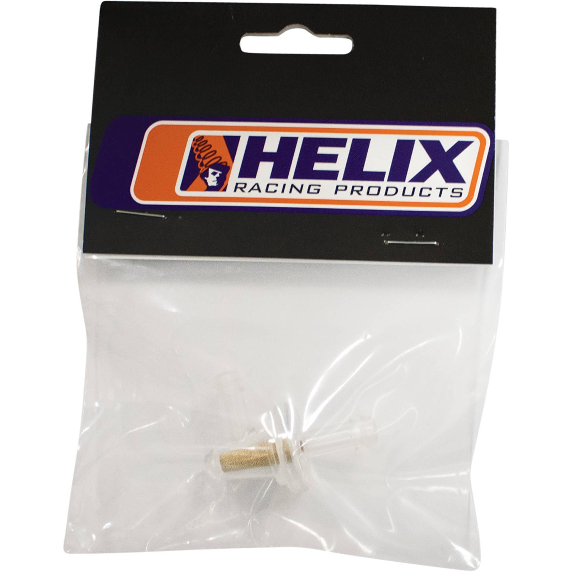 Filter-Fuel Helix Racing 90deg Clr/BRN