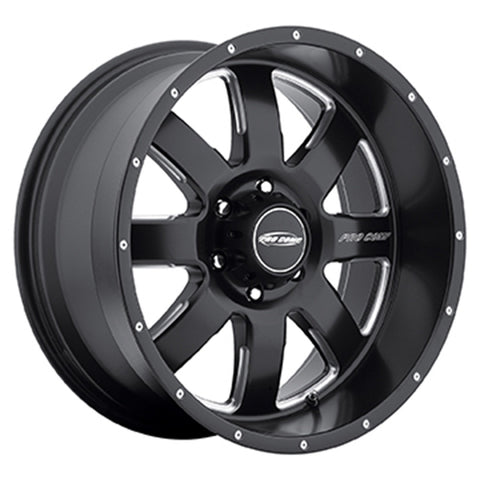 Pro Comp Series 83 Alloys Vapor Matte Black Wheel with Milled Accents (20x9.5"/5x127mm)