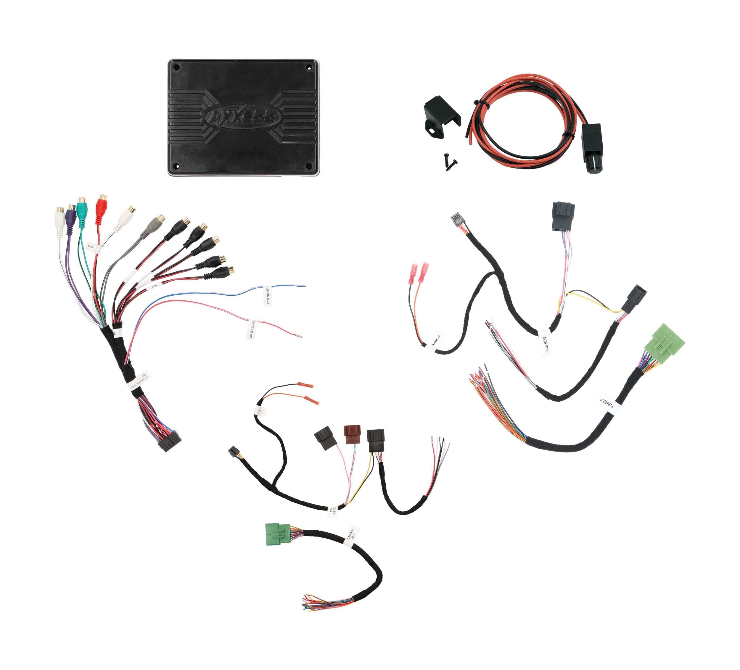 DSP-X Package - T-Harness w/Fits GM Bose 2019-Up