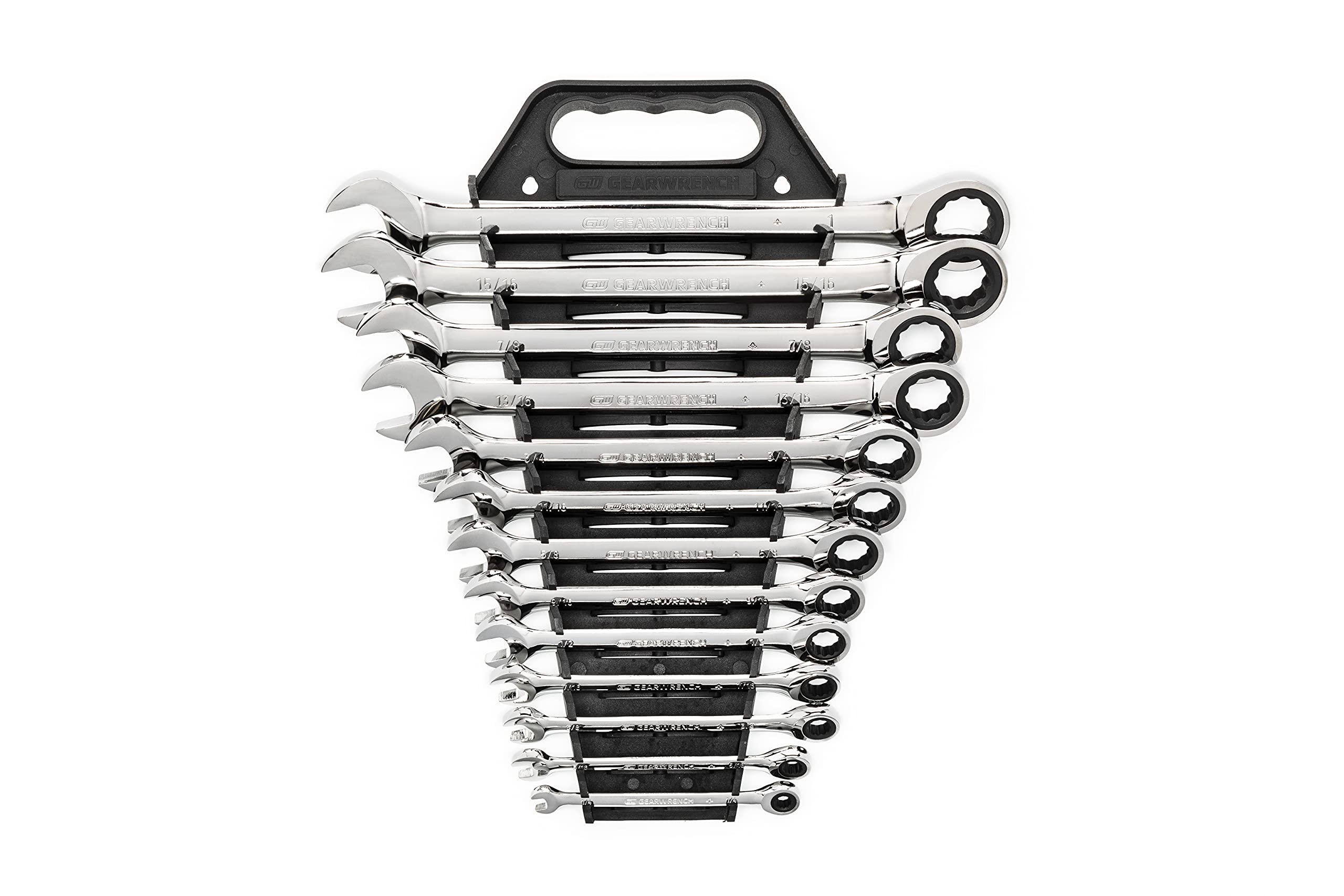 12 Point GEARWRENCH Ratcheting Combination Wrench Set 13 Piece SAE | 9312