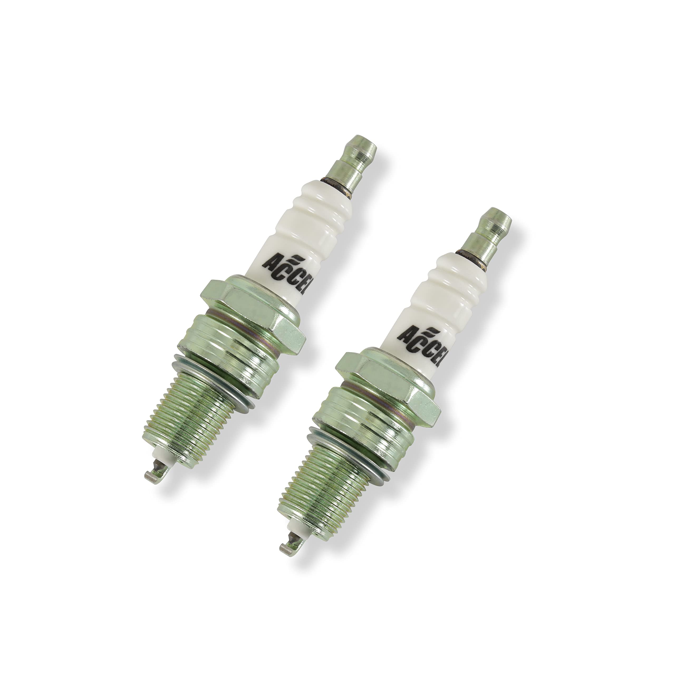Spark Plugs ACCEL Y2410P - Platinum - .040 in. Gap - 2 Pack