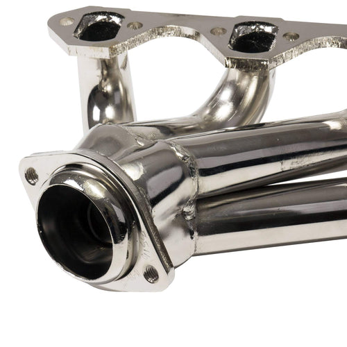 1-5/8" BBK Shorty Tuned Length Performance Exhaust Headers for Ford F Series Truck F150 351 - Chrome Finish