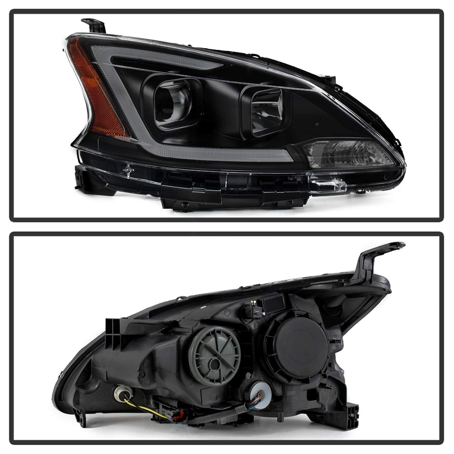 Projector Headlights Xtune (PRO-JH-NS13-LB-BSM) (Akkon)