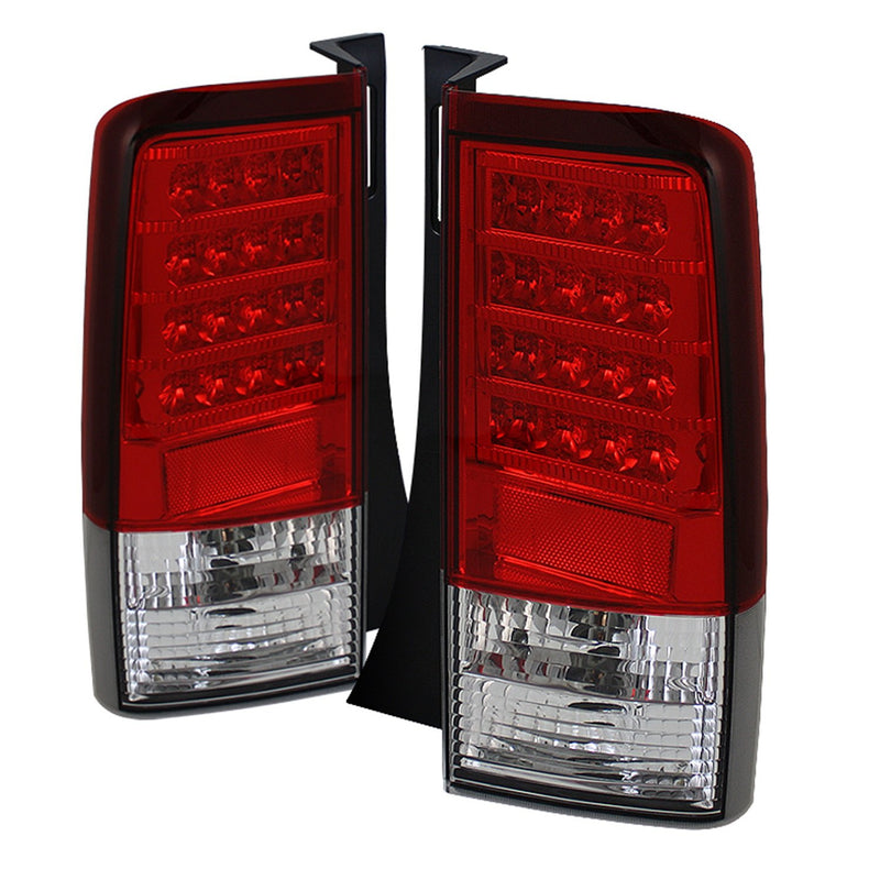 (Spyder) Version 2 LED Tail Lights Scion XB 03-07 - Red Cl