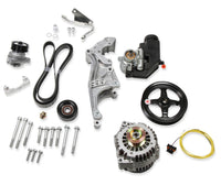 Holley Low 20-156 LS Drive System (Alt, P/S w/o A/C) Driver's Side