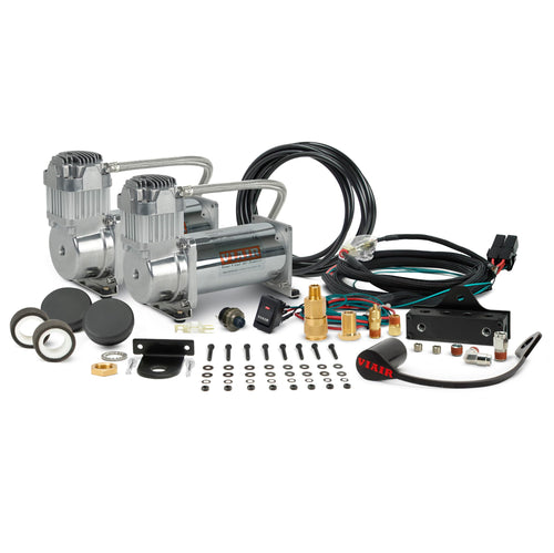 400 Dual Chrome Viair Mounted System (VMS), 150PSI