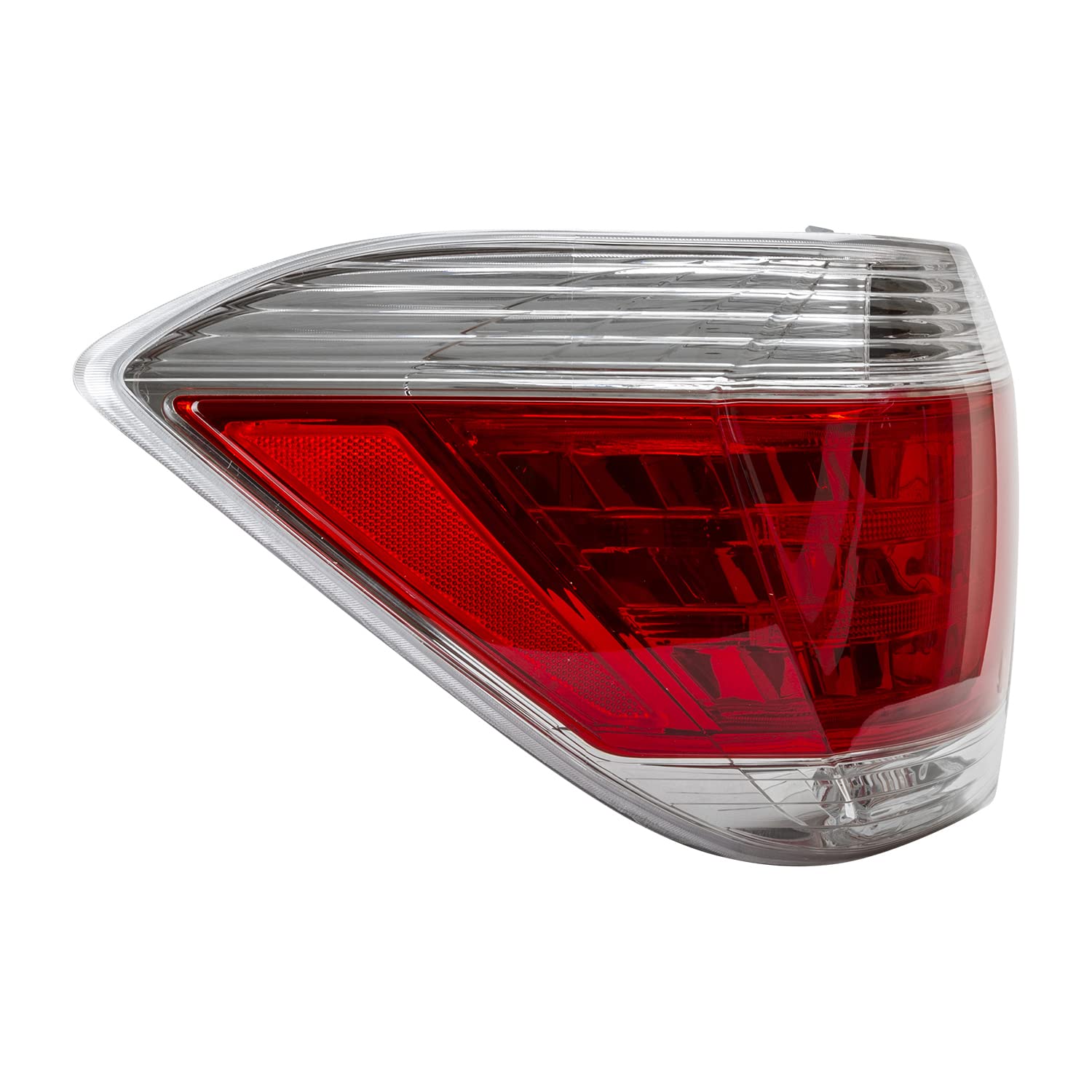 Left TYC Tail Light Assembly Compatible with 2011-2013 Toyota Highlander
