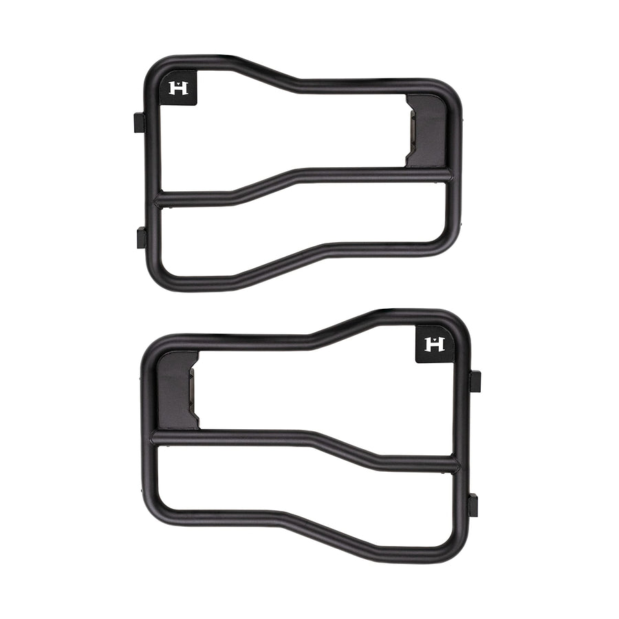 Tube Doors HAVOC OFFROAD for Ford Bronco 2-Door | 2-Piece Set, Steel, Black, No Drill | HFB-10-001 | 2021-2025 Ford Bronco 2-Door