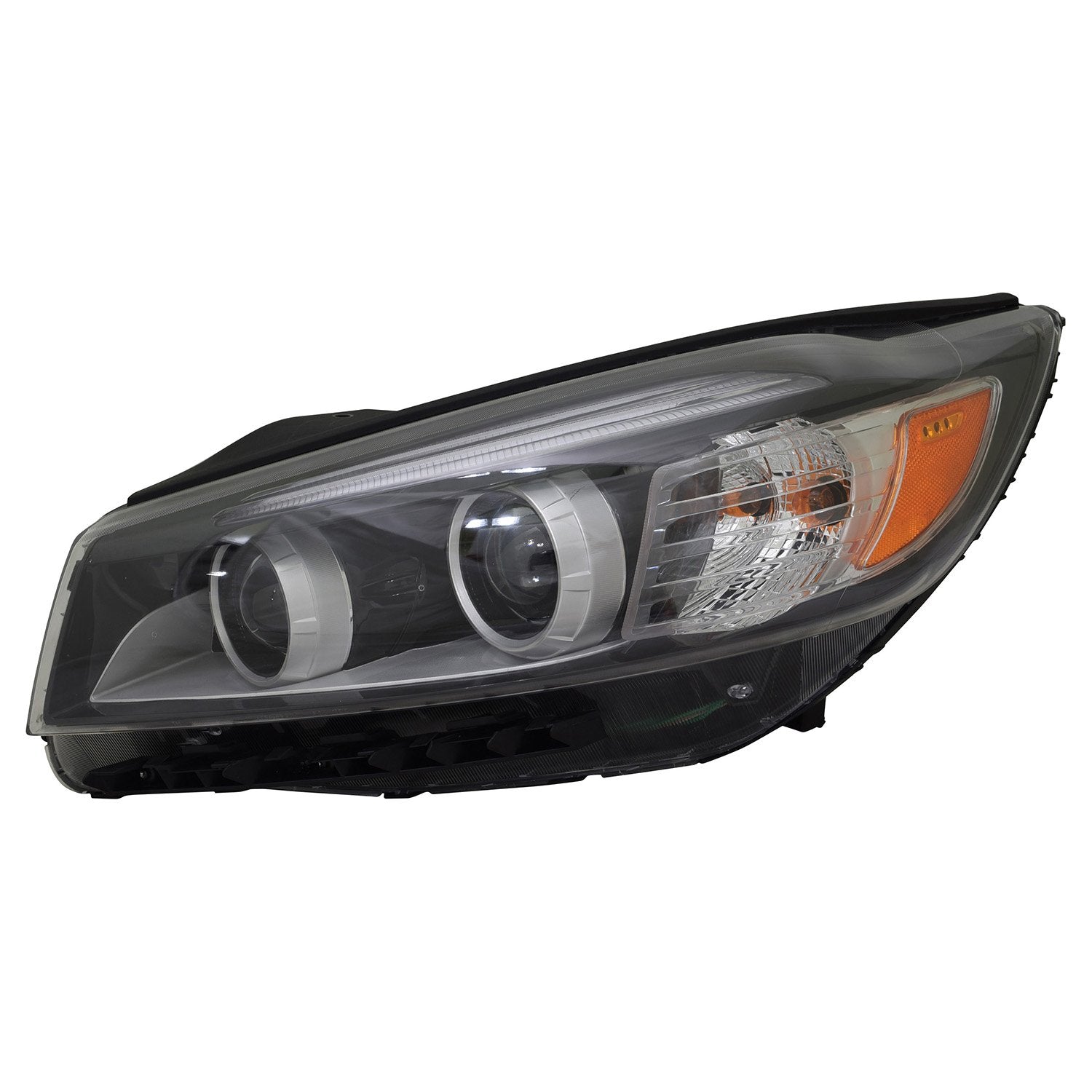 Left TYC Headlight Assembly Compatible with 2016-2018 Kia Sorento