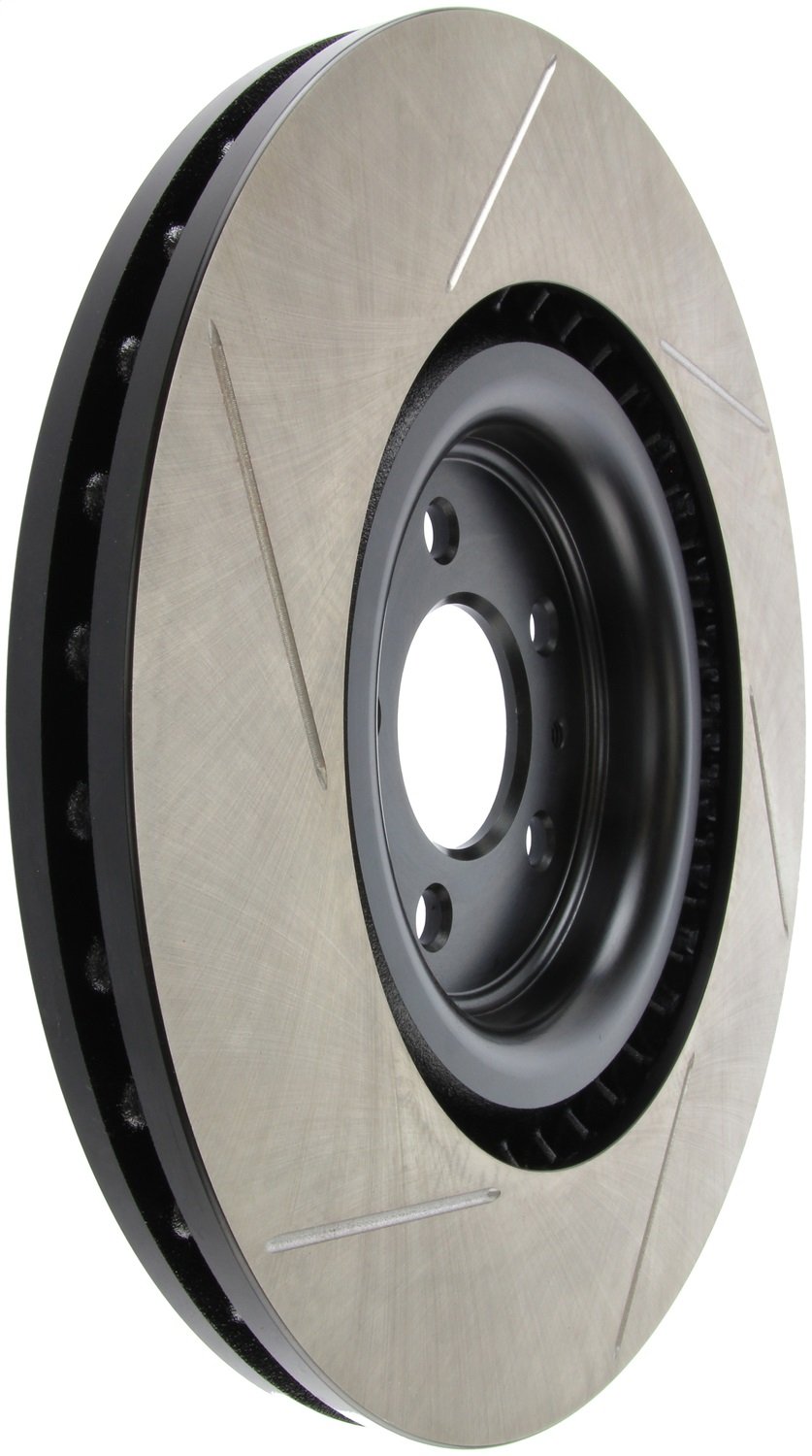 Front Left StopTech 126.61106SL Sport Slotted Brake Rotor