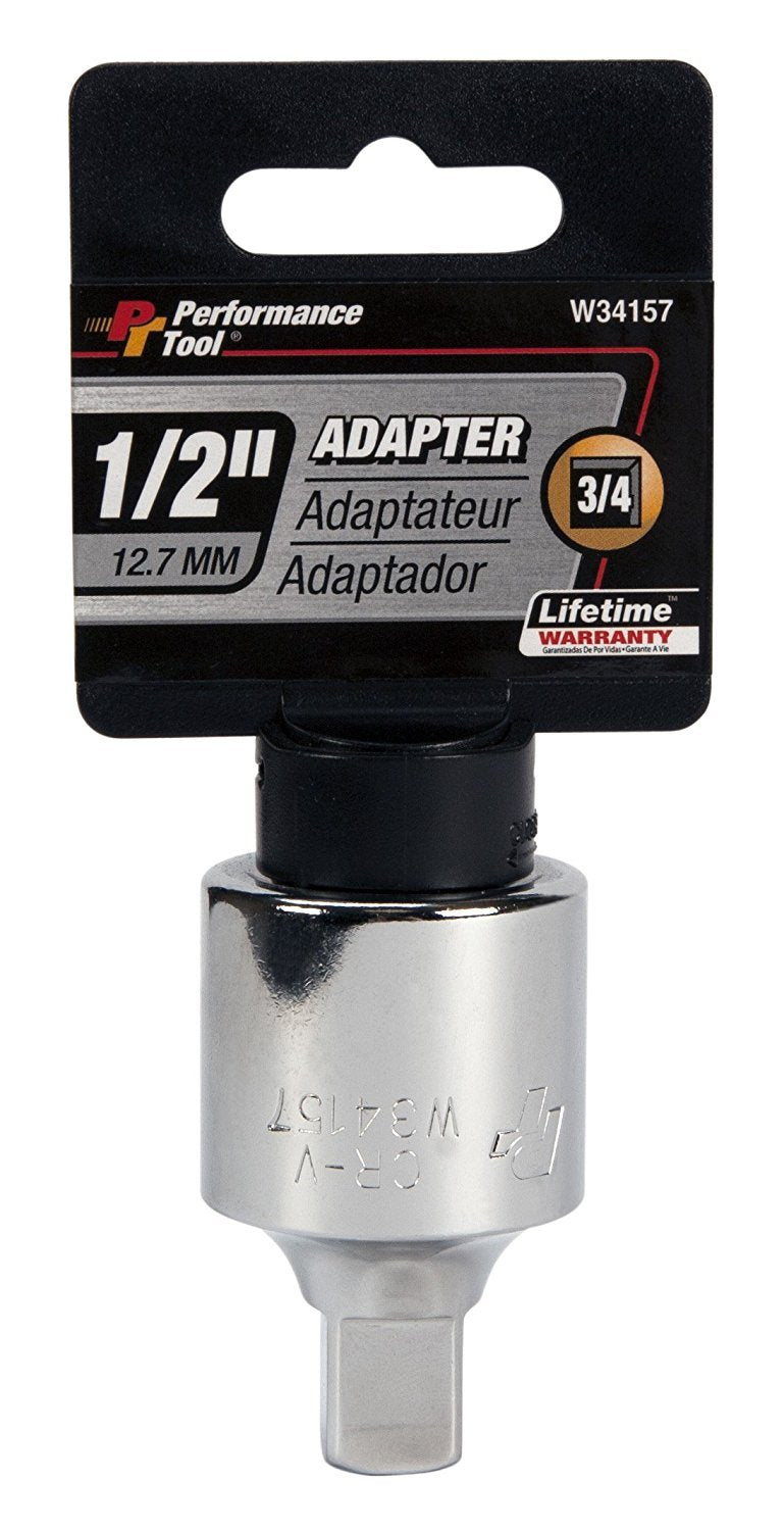 W34157 Performance Tool 3/4-Inch Female x 1/2-Inch Male Adapter
