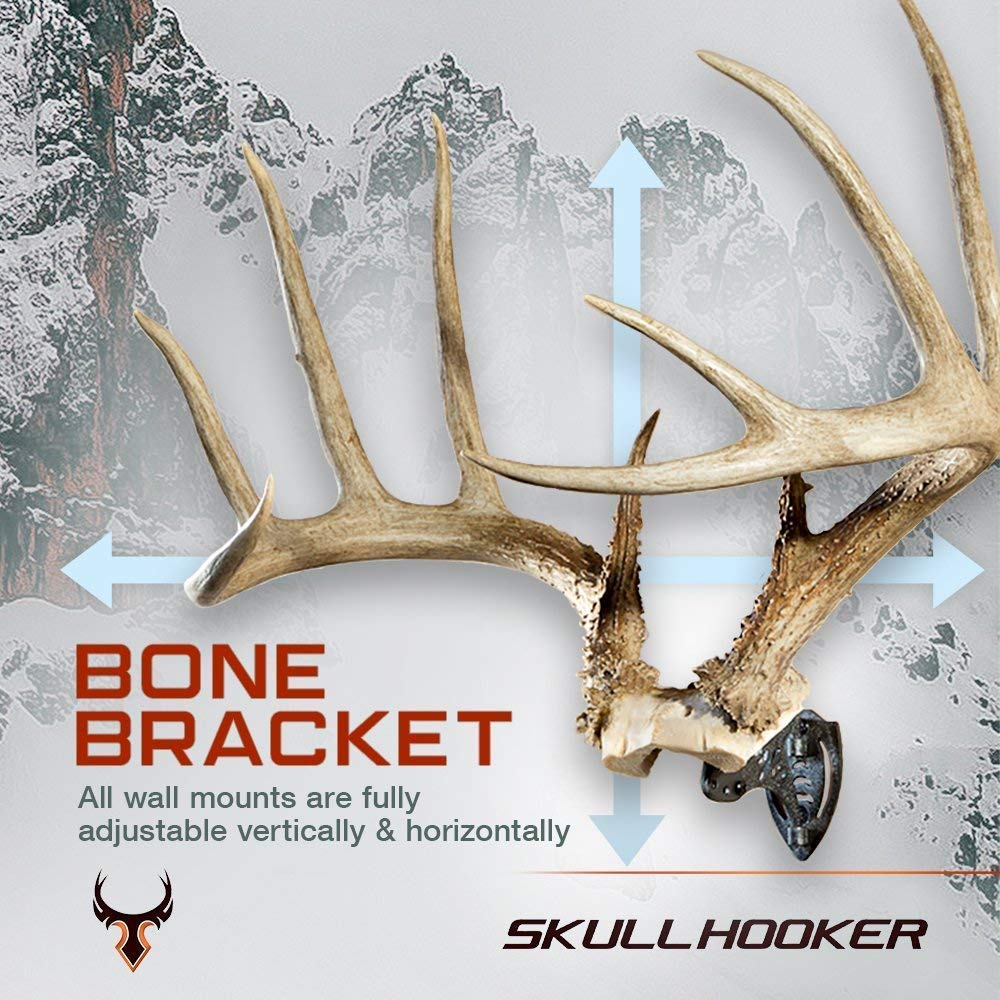 Skull Hooker Skull Cap Powder-Coated Steel - Designed for Small to Mid-Sized Game and can be Trimmed for a Custom Fit - American Deer Species, Blacktail Deer, Bongo, Bushbuck, Bushpig, Gazelle