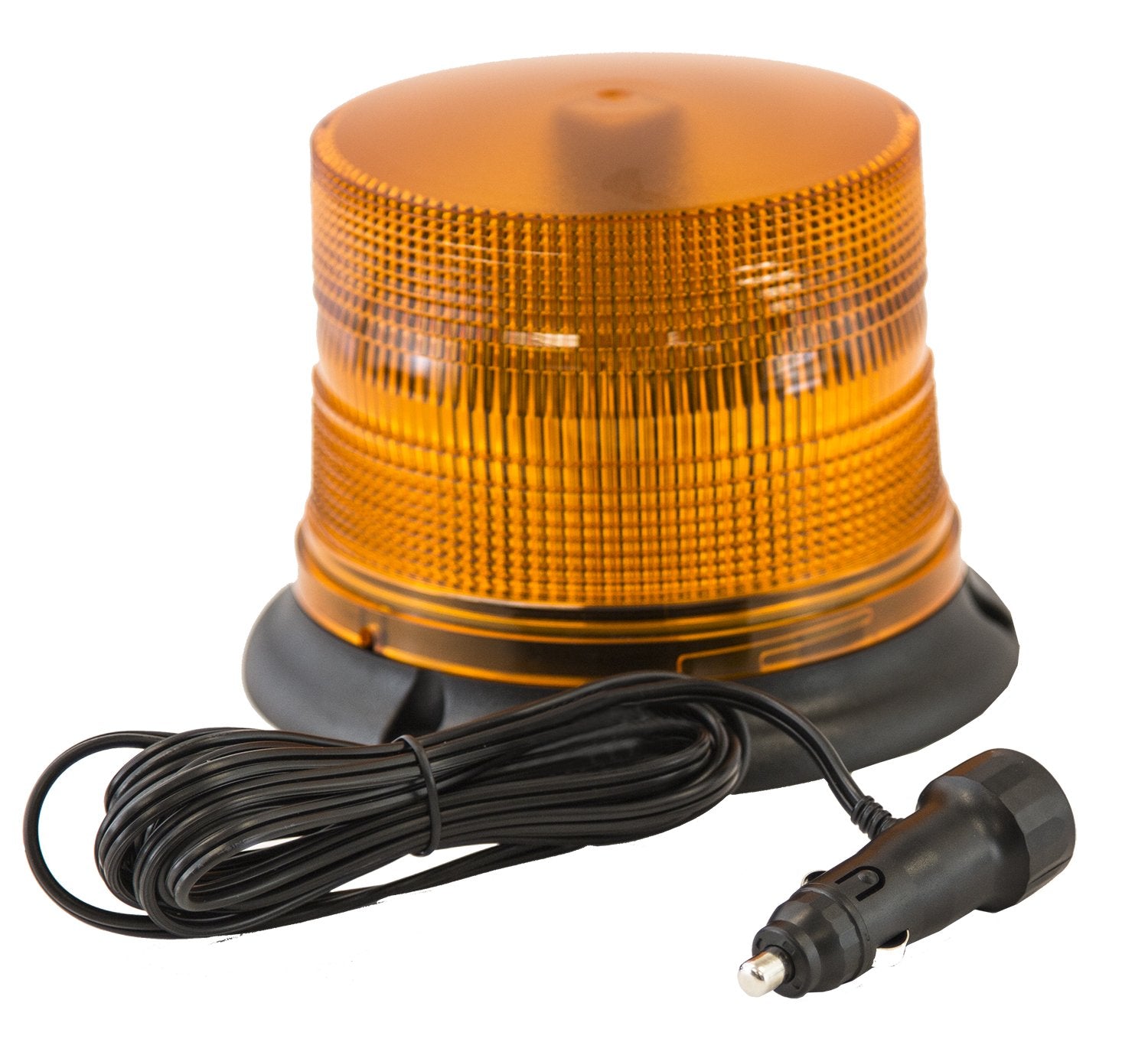 Buyers Products LED Beacon Light SL675ALP, 6.5" x 5" LED Beacon, 10' On/Off Switch Lead, Permanent & Magnetic Mount, Strobe Lights for Trucks, Emergency Lights for Vehicles