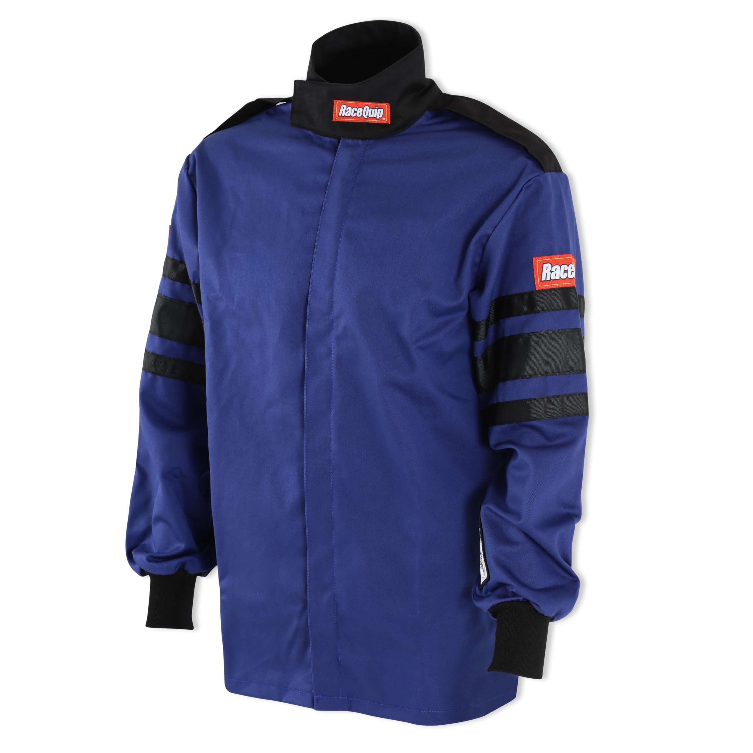 RaceQuip 110 Series Driving Jacket 111025RQP SFI 3.2A/1 Blue/Black Stripe Large