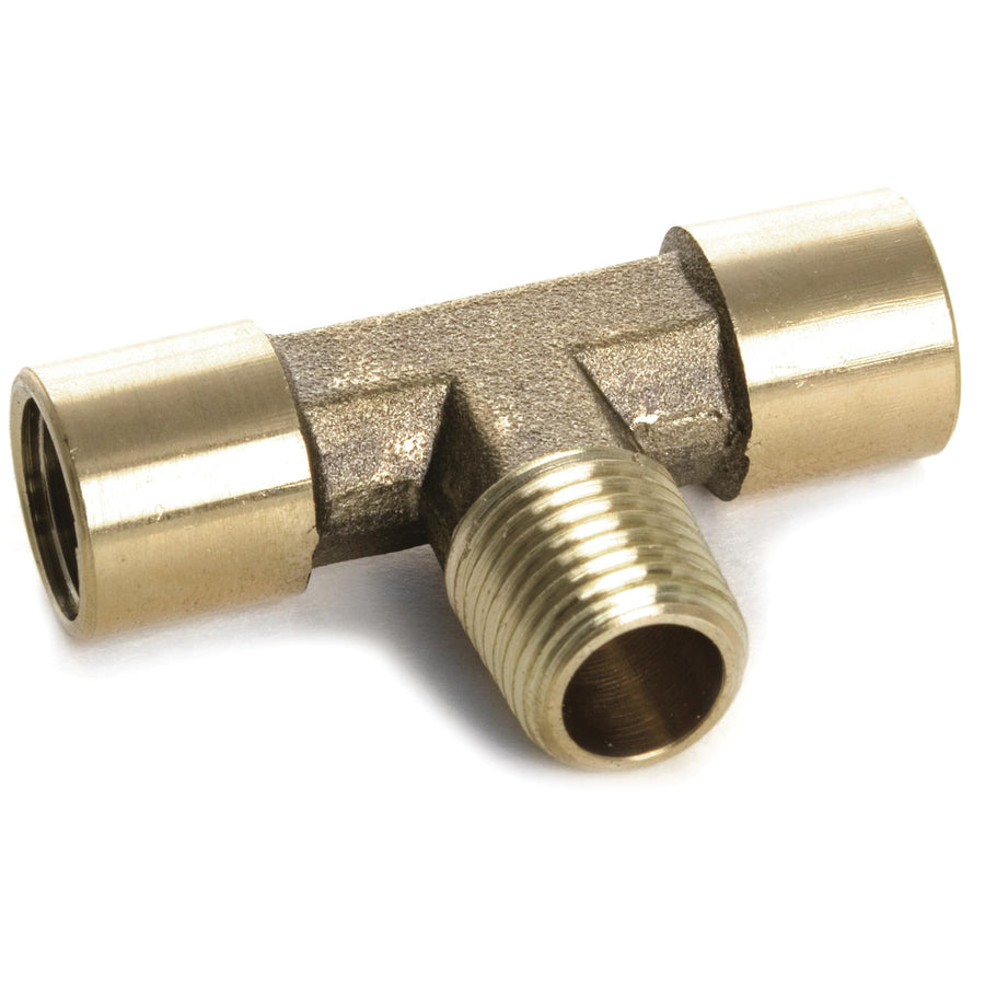 M484 Performance Tool Dual Air Tool Connector - 1/4 NPT Female/Male Brass Construction for Two Tool Supply