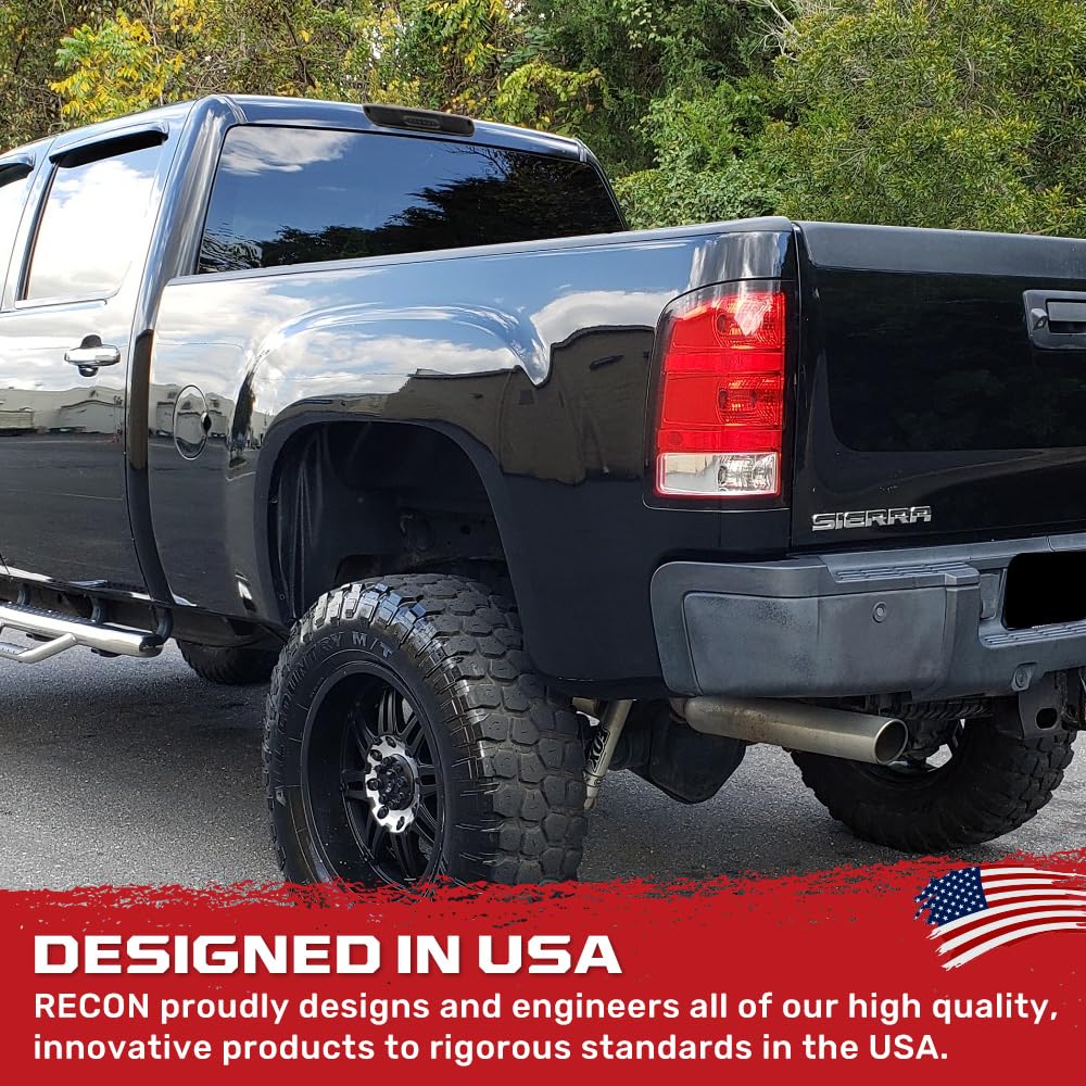 RECON - 3rd Brake Light Fits Sierra & Silverado 07-13 ULTRA HIGH POWER CREE XML LED in Smoked Lens