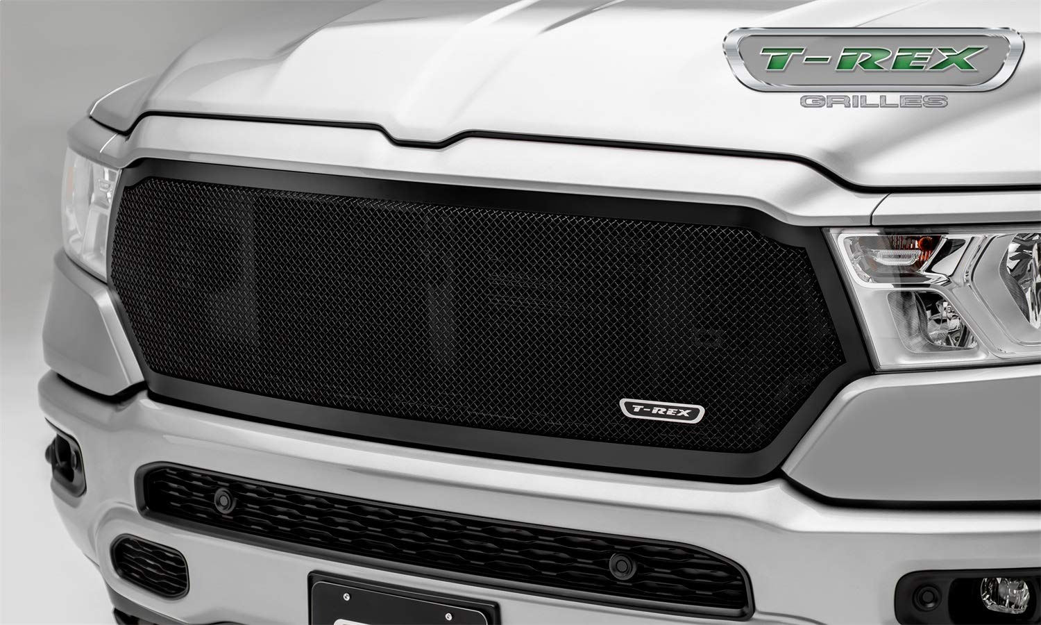 T-Rex Grilles Upper Class Series Main Grille 2019-2022 Ram 1500 Laramie, Lone Star, Big Horn, Tradesman, Black, 1 Pc, Replacement, Does Not Fit Vehicles with Camera - PN #51465