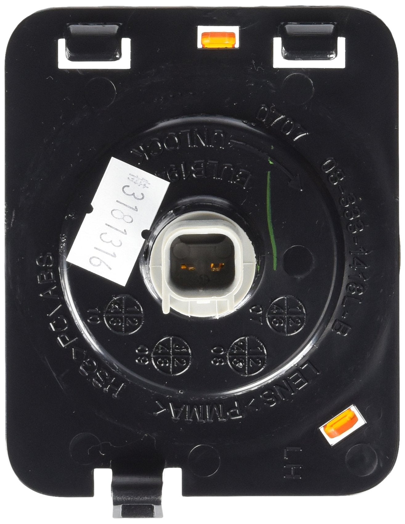Driver Side DEPO 333-1418L-AS Replacement Side Marker Light Assembly