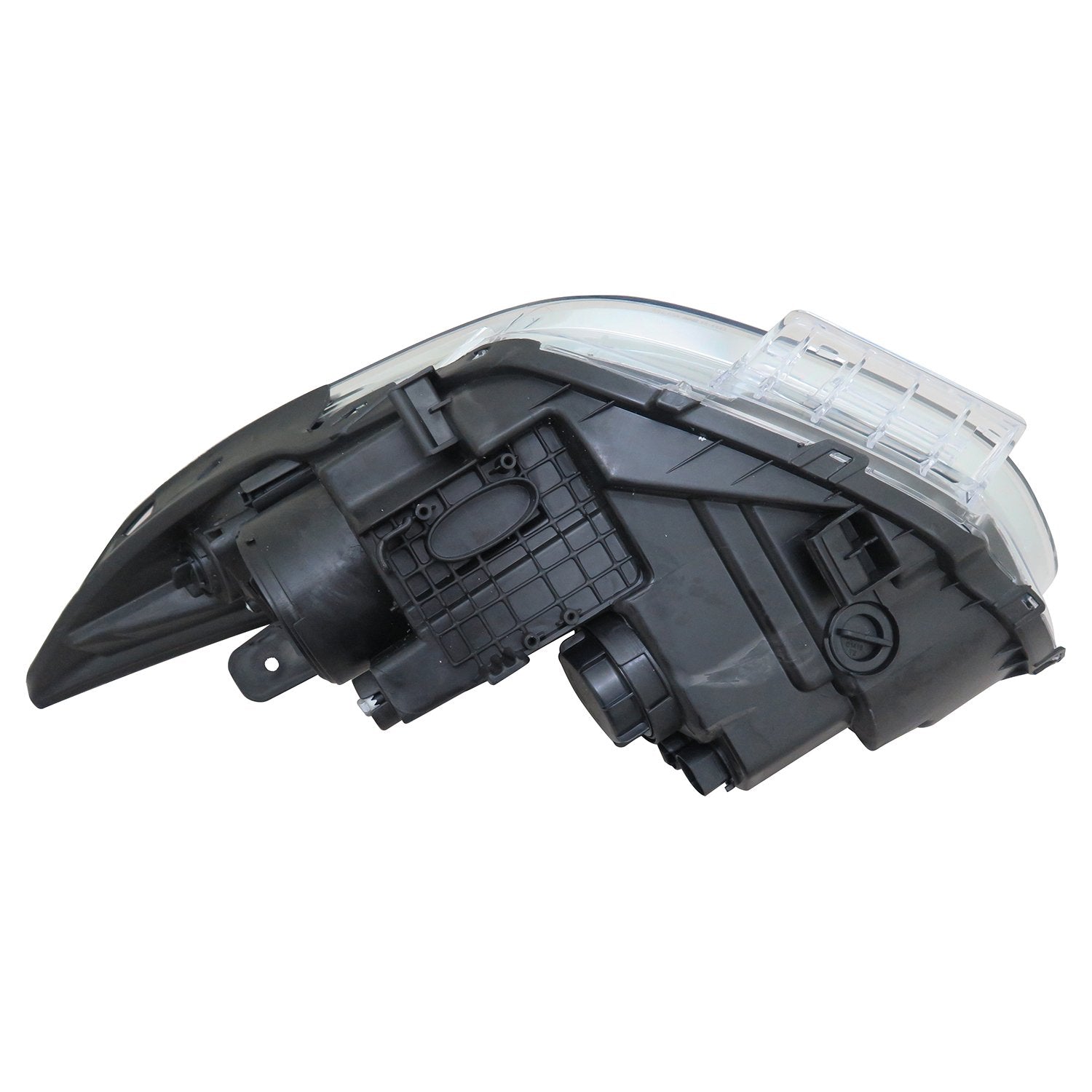 Right TYC Headlight Assembly Compatible with 2011-2015 Hyundai Santa Fe