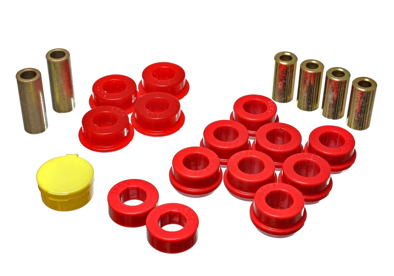 16.3110R Energy Suspension Front Control Arm Bushing Set for Honda Accord
