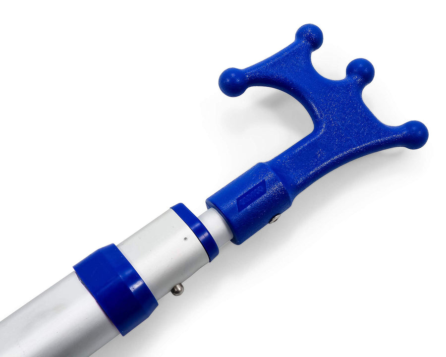 Camco Boat Hook with Telescoping Handle, 5-9ft, Handle Can Be Used with Multiple Accessories