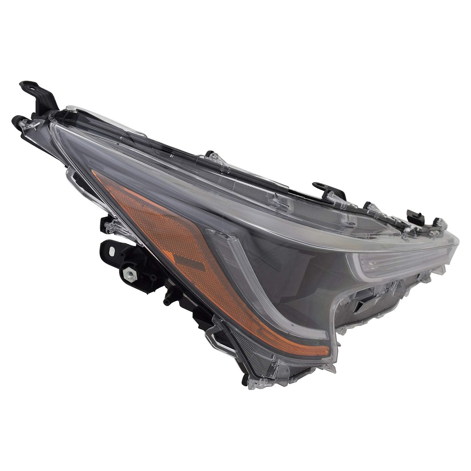Headlight Assembly Right-Side TYC 20-17081-90 Compatible with 2020-2021 Toyota Corolla