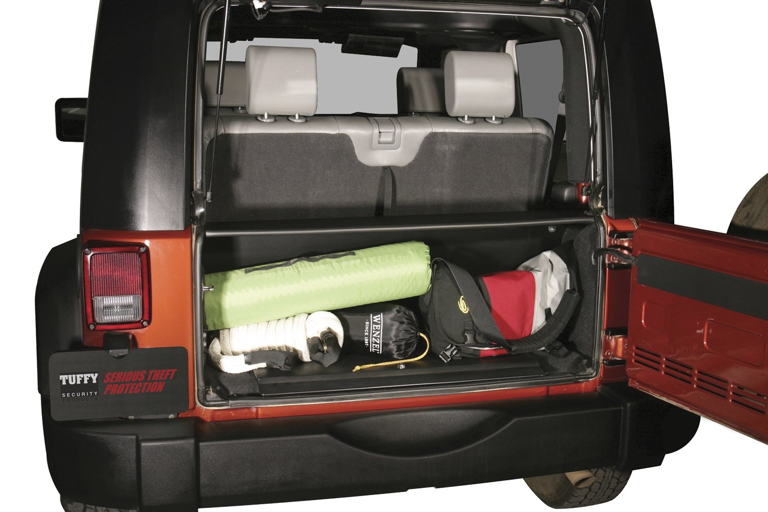 Cargo Enclosure - Tuffy Security Products | Standard for Jeep Wrangler JK | 2007-2010