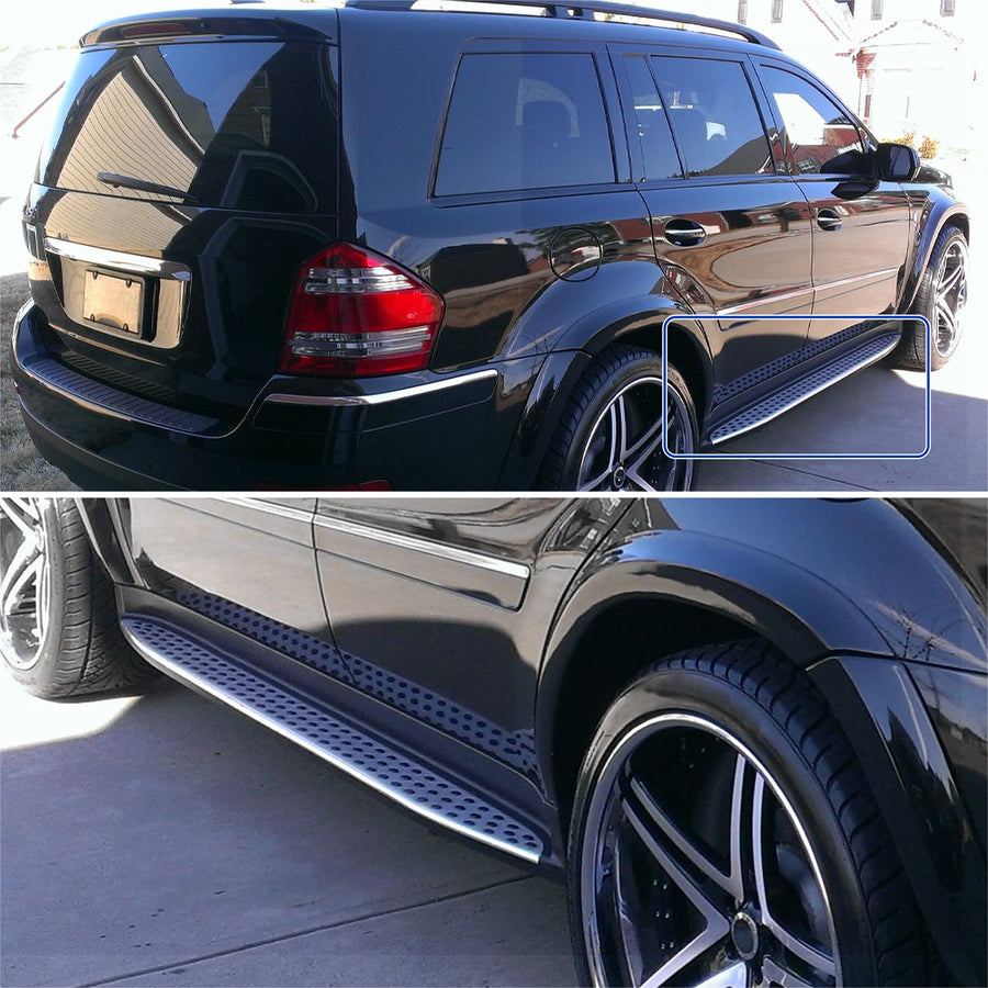 Running Boards Spec-D Tuning Side Step Bars Compatible with 2007-2012 Mercedes Benz GL-Class X164 GL450