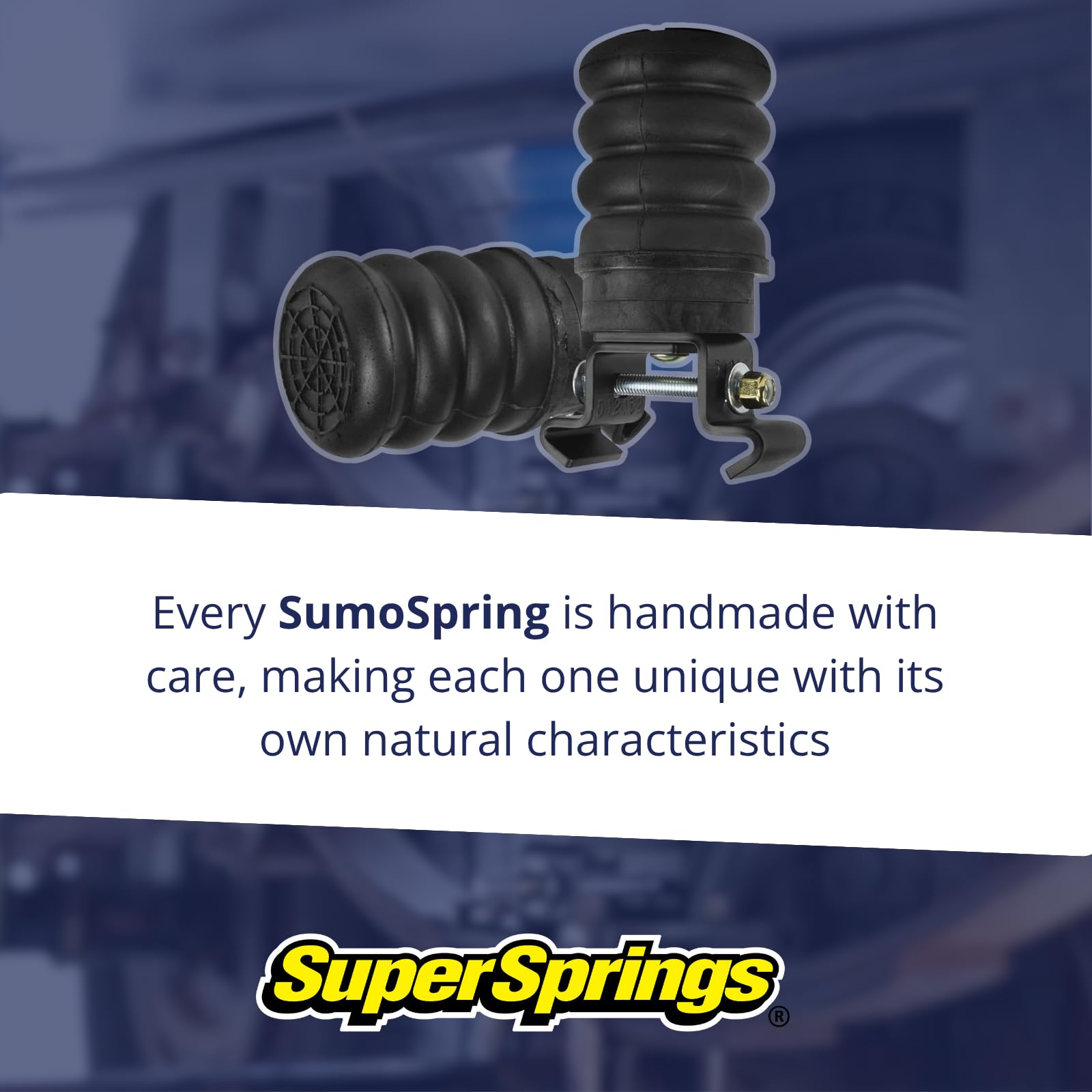SuperSprings Pair of Left and Right TSS-107-47 Trailer SumoSprings | GAWR of 5,000-8,000 lbs | Reduces G-Force in Trailer by 68% | Removes Sway, Hop and Body Roll