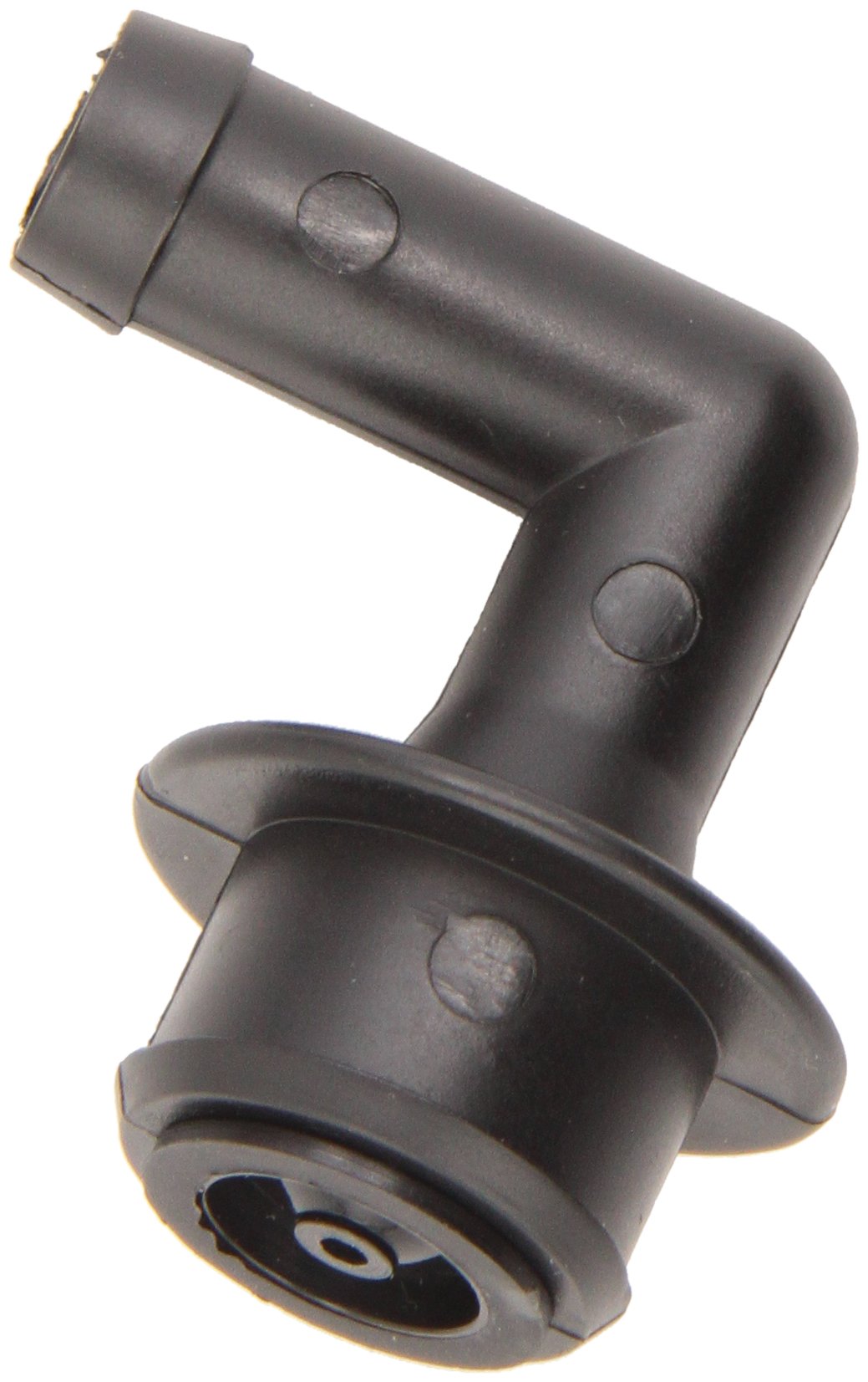 Automotive Crown PCV Valve Elbow Emission Control, black