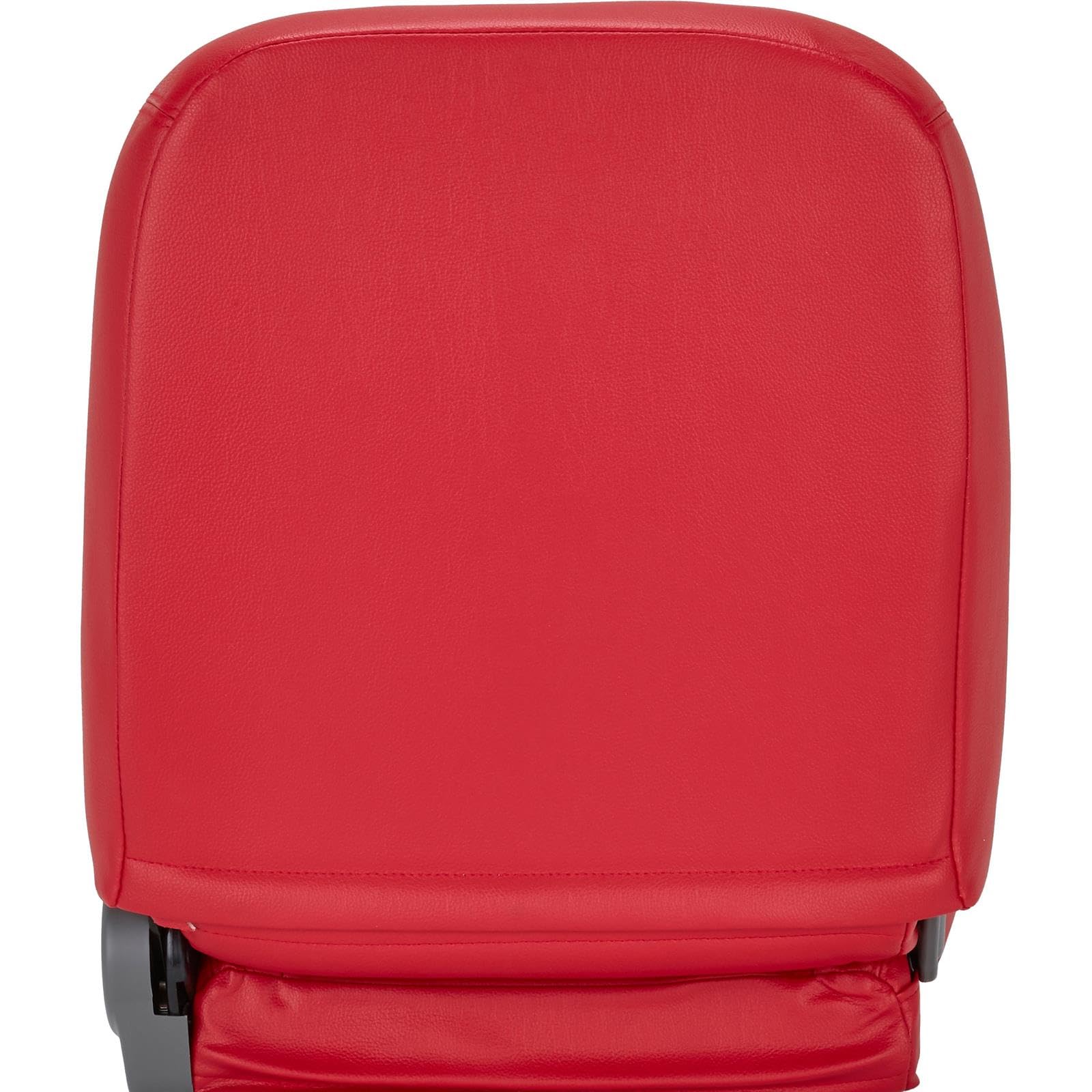Red Vinyl ProCar by Scat 80-1550-58L Racing Classic Low Back Recliner Left Seat