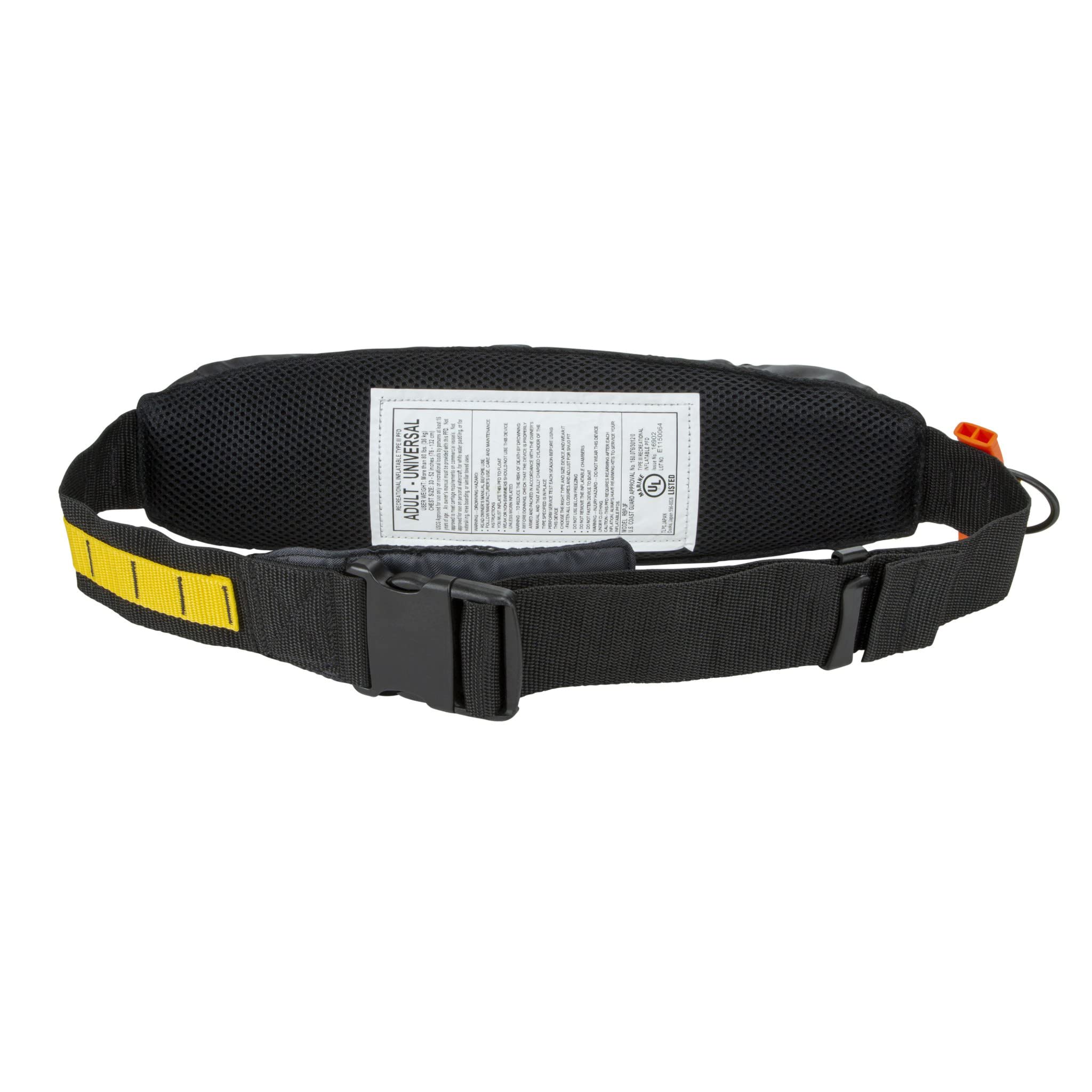 Fluid 2.0 Mustang Survival Adult PFD Belt (One Size Fits All)