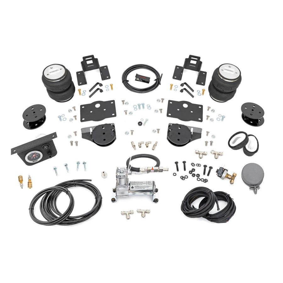 Air Spring Kit Rough Country w/Compressor for 2019-2024 Ram 1500 | 4" - 100354C