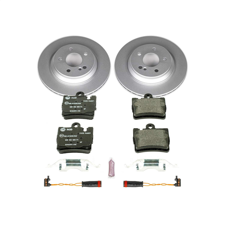 Power Stop ESK2997 Euro-Stop Rear Brake Kit For Mercedes-Benz CL500 1999-2003, S430 2000-2003, S500 2000-2003 [Model Specific]