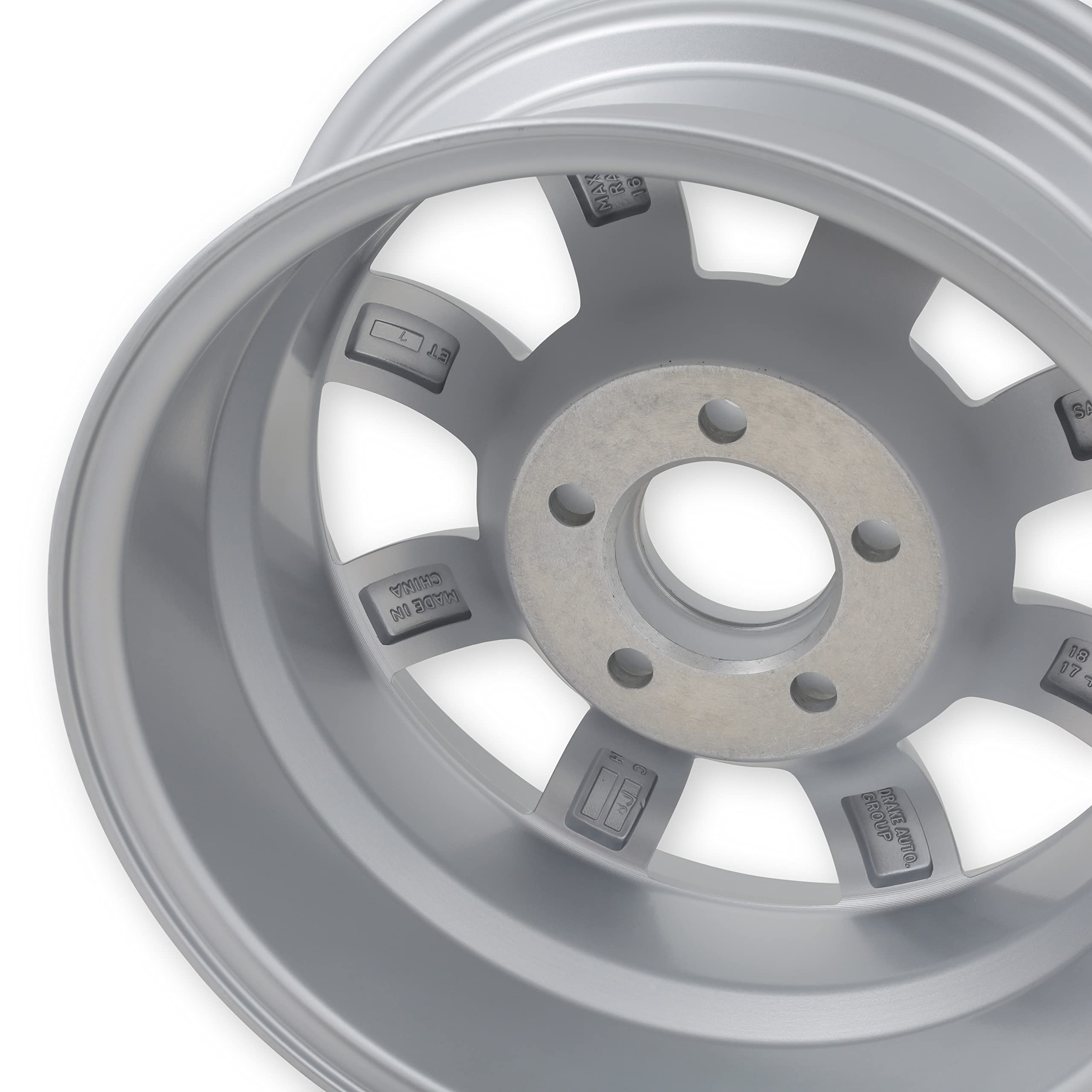T/A Legendary Wheels 8-Spoke - 15 x 7 in. - 5 x 4.5-4.25 bs - Silver