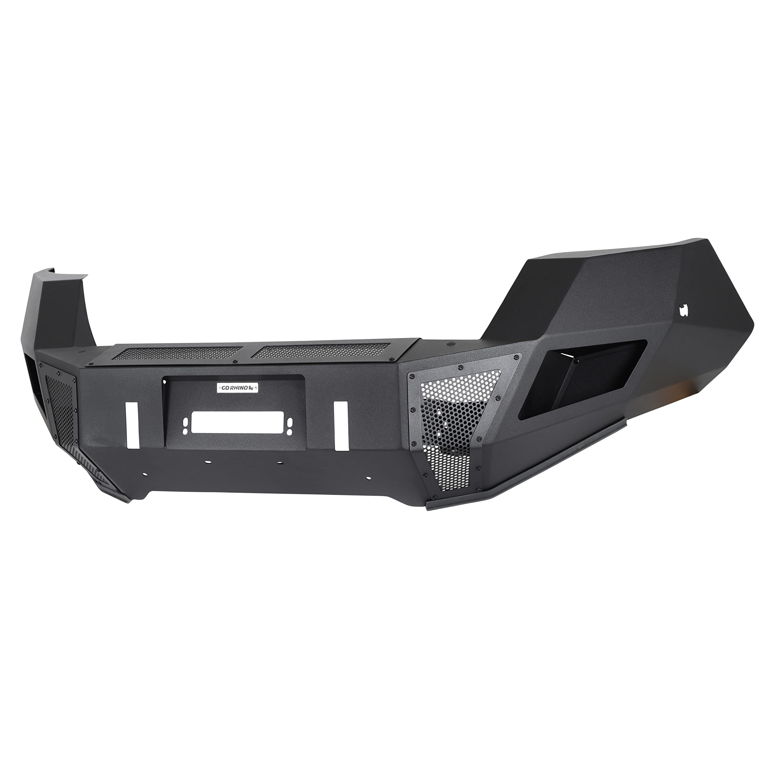 Go Rhino Front Bumper BR6 | Mild Steel, Textured Black | 24390T | Fits 2016-2023 Toyota Tacoma