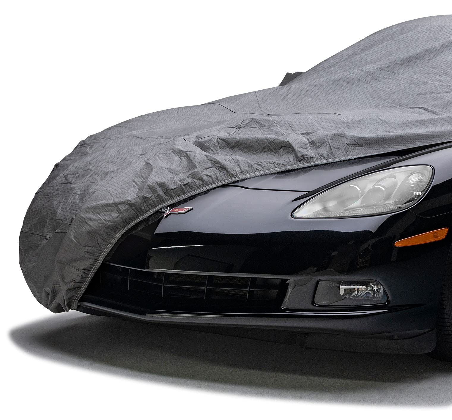 Covercraft 5-Layer Custom Indoor Car Cover | C12730IC | Compatible with: 1970-1973 Chevrolet Camaro with Spoiler, 1970-1973 Pontiac Firebird TransAm | Gray