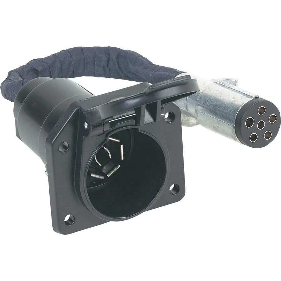6-Round Hopkins Towing Solutions to 7-Blade Adapter, Model# 47435