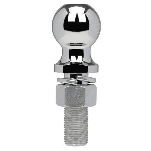 Class III TOWSMART Chrome Trailer Hitch Ball, 5,000 lb., 2 in. Ball Diameter, 1 in. x 3 in. Shank