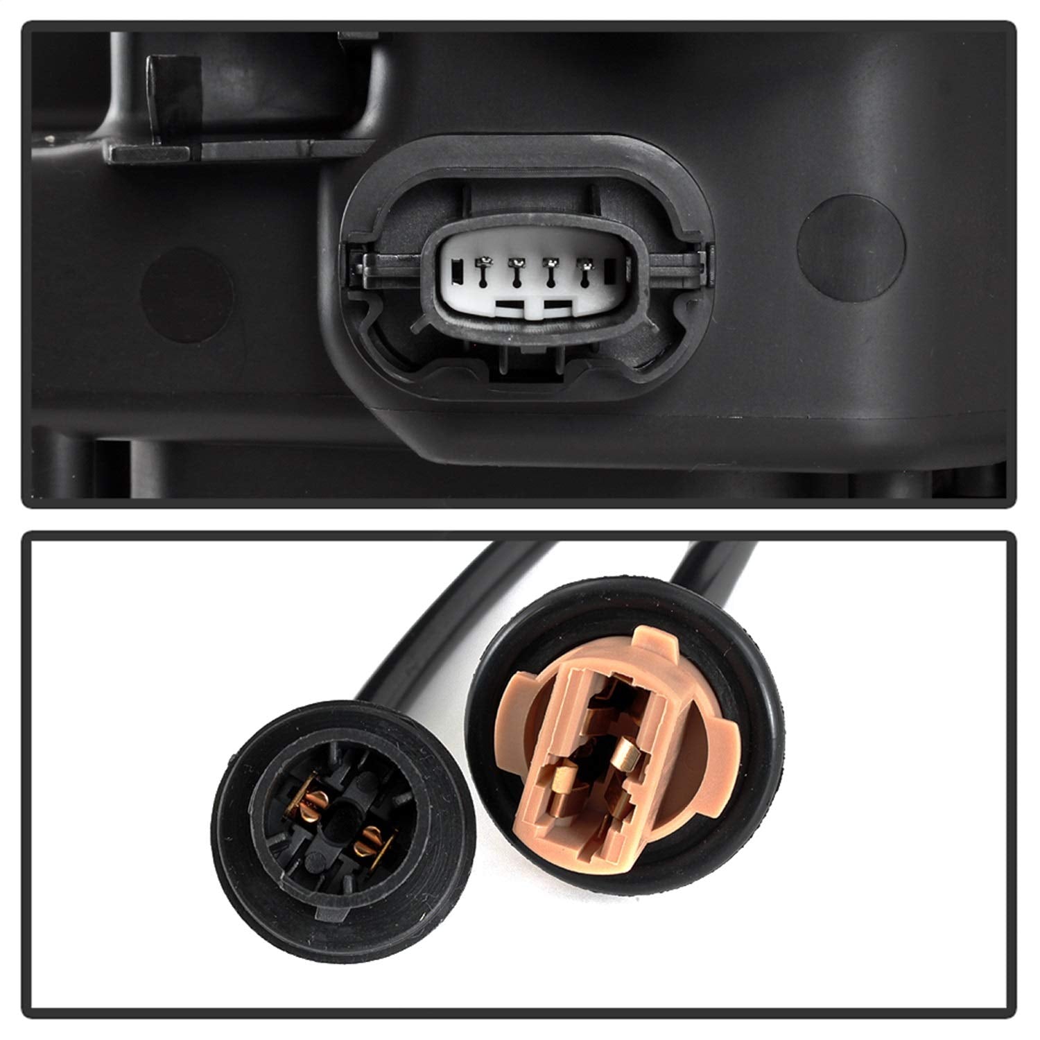 OEM Style Xtune Headlights (HD-JH-FEXP11-AM-BK)
