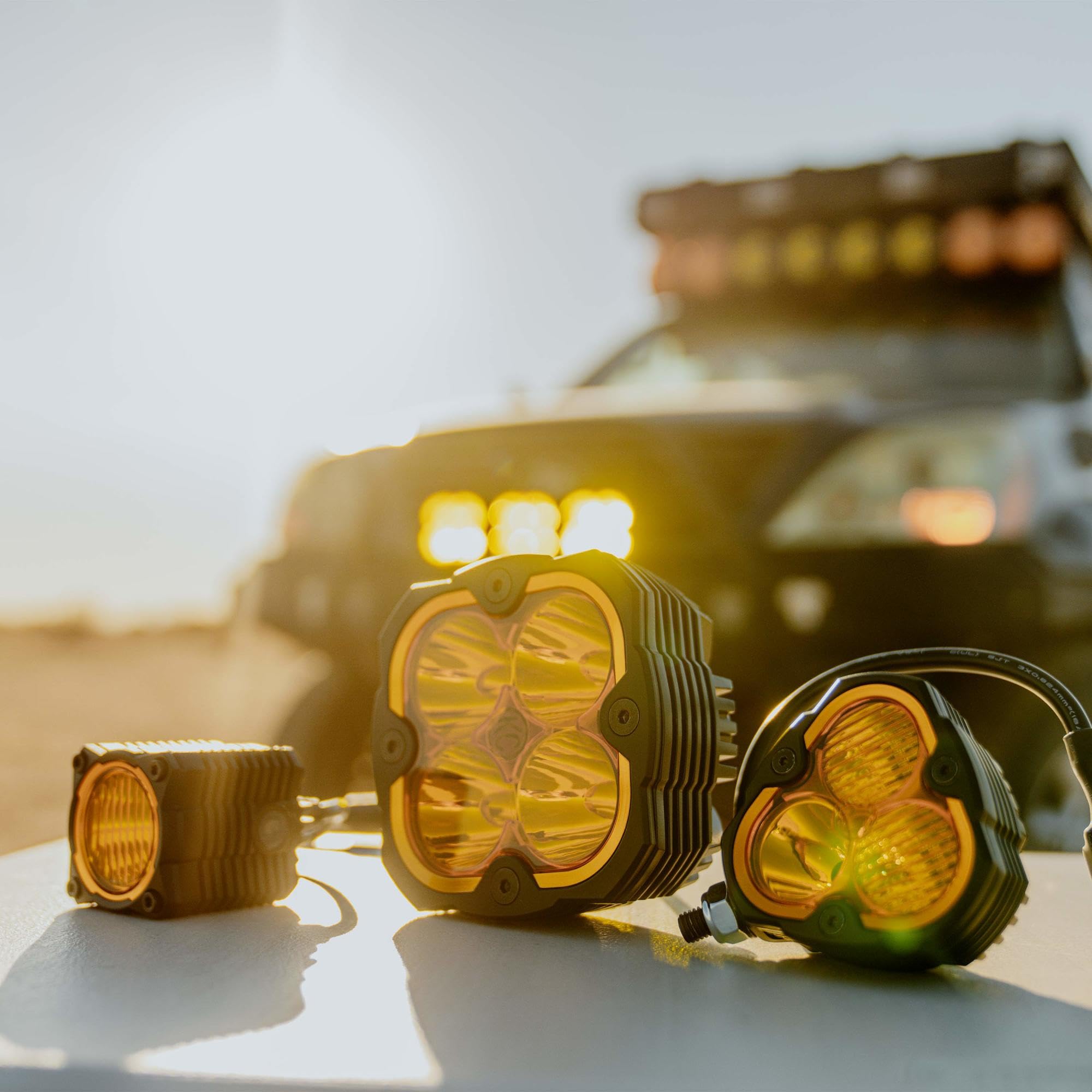 Flex KC Hilites ERA® 1 - Performance Yellow Spread Beam Lens