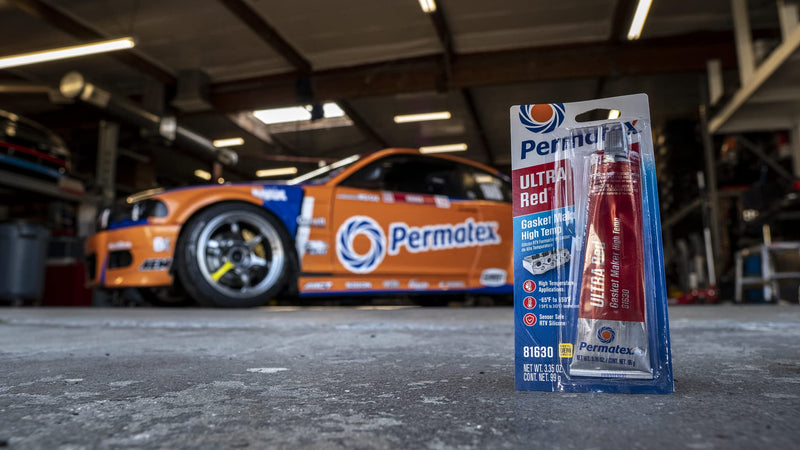 Ultra Red Permatex High Temperature Gasket Maker, 3 oz