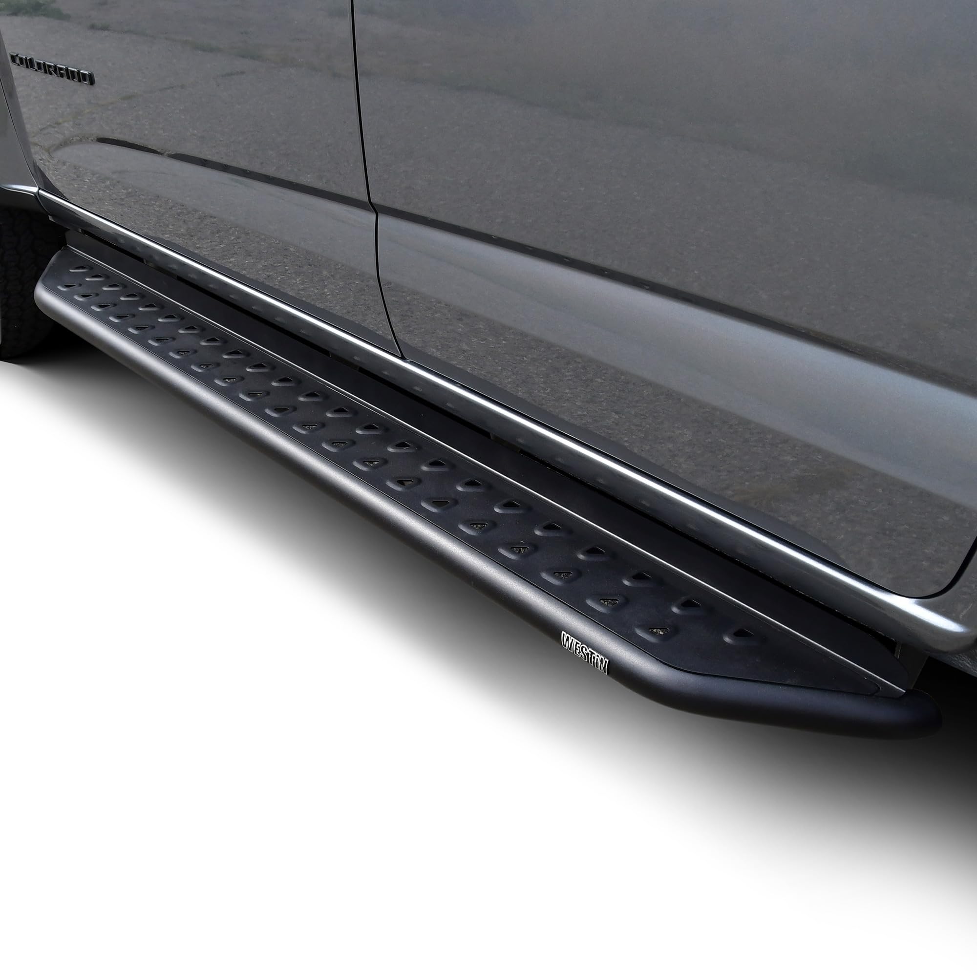 Outlaw Running Boards Westin fits 2015-2023 Colorado Canyon Crew Cab Textured Black 1 Pair