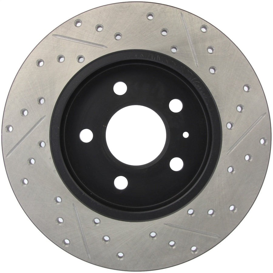 Sport Drilled/Slotted Brake Rotor StopTech 127.33097R (Rear Right), 1 Pack
