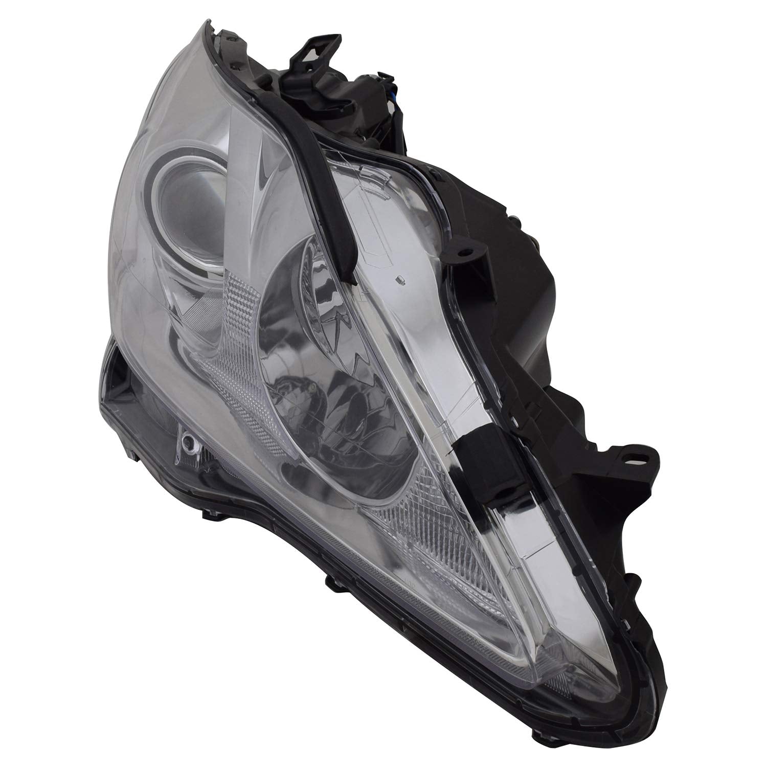 Right TYC Headlight Assembly Compatible with 2009-2010 Lexus IS250