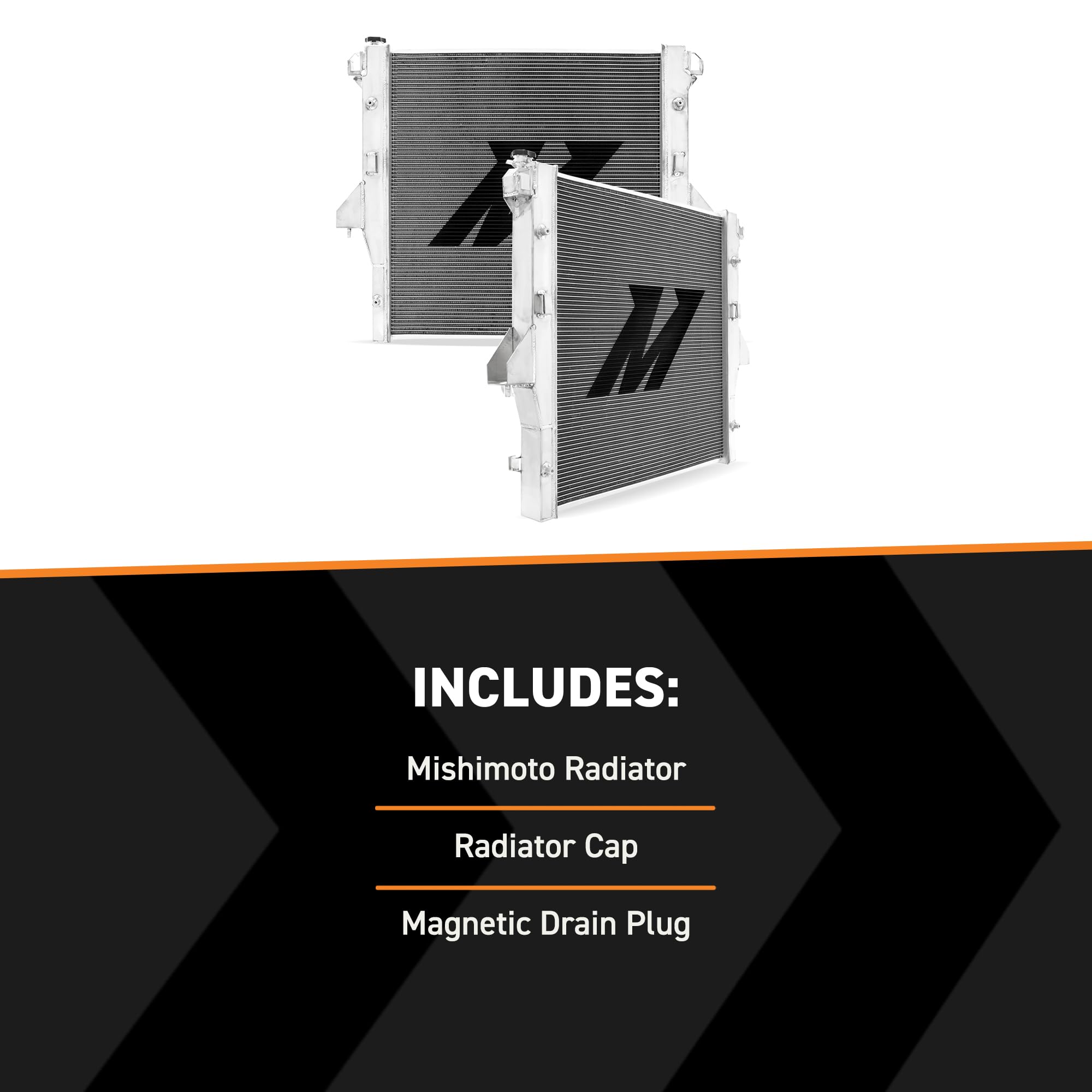 Mishimoto Performance Aluminum Radiator MMRAD-RAM-03, Compatible with Dodge Ram Cummins 5.9L & 6.7L, 2003-2009