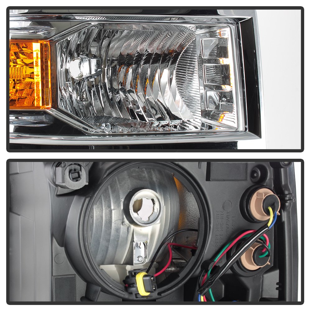 OEM Style Xtune Headlight (HD-JH-CS14-AM-C) (POE)