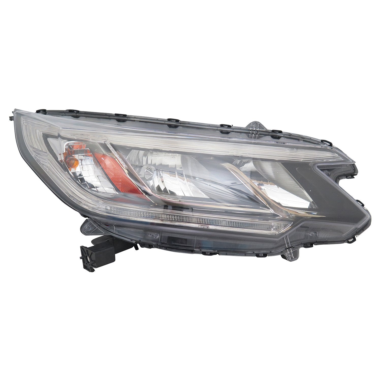 Right TYC Headlight Assembly Compatible with 2015-2016 Honda CRV
